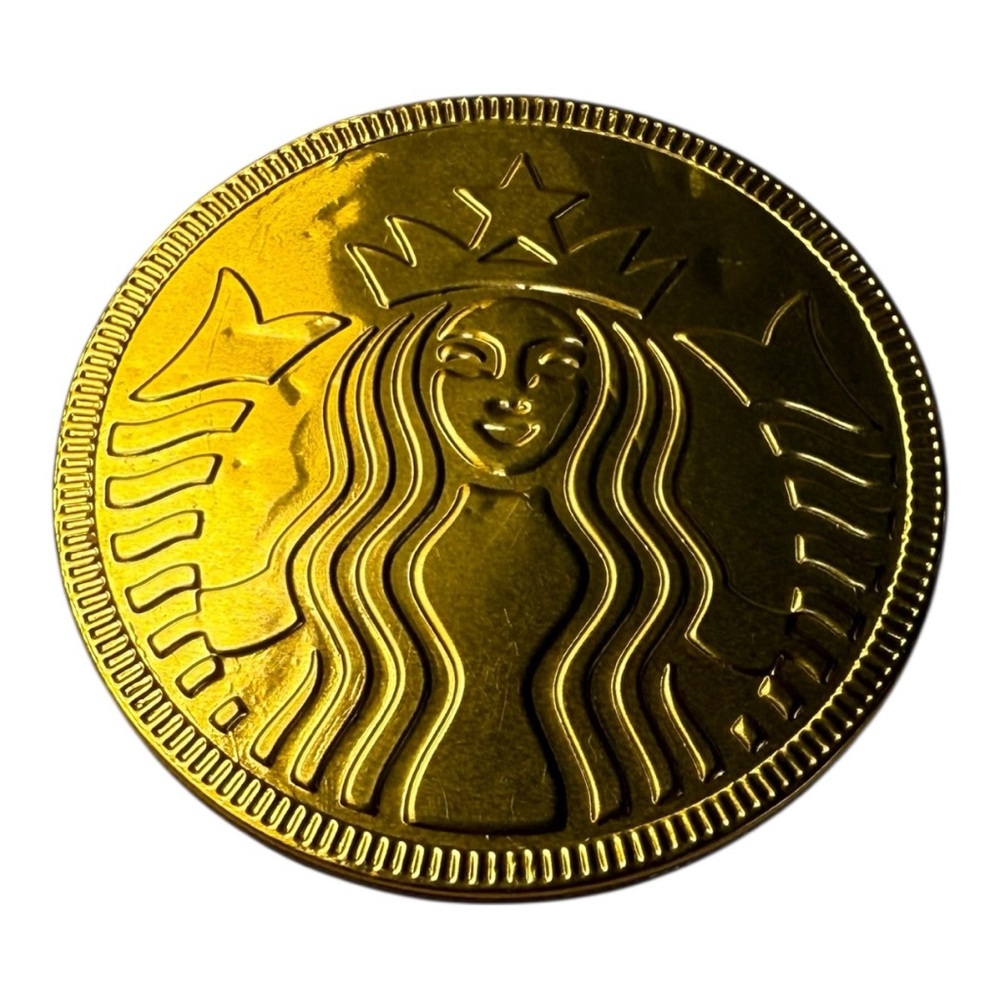 Starbucks Milk Chocolate Coin – 23g – Best By 1/2025 - Collectible
